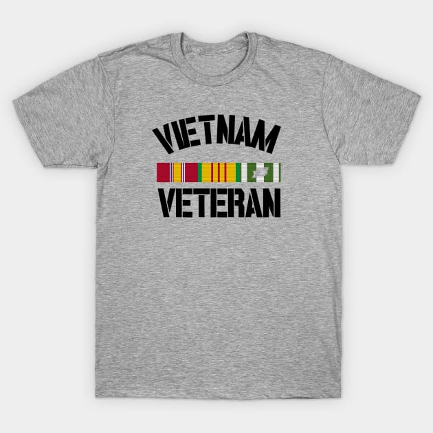 Vietnam Veteran Pride Service Ribbon T-Shirt by Revinct_Designs